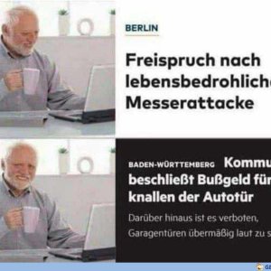 A weng leiser, gell?