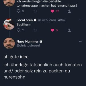 Dazu eine Prise Wasser