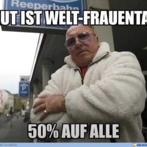 Ich wünsche alle Frauen alles gute zum Welt Frauen Tag