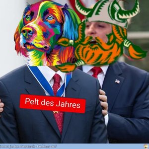 Nicht das ich da jetzt besonders Wert drauf legen würde...