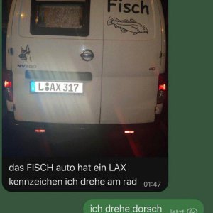 Direkt den Lachs einsenden xDD