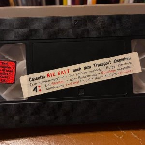 Die Cassette ist kalt!