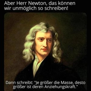 Newton und die Nutten