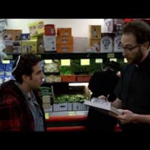 Umfrage im Supermarkt