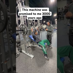 This machine was promised to me 3000 years ago #youtubeshorts #jewish #funny