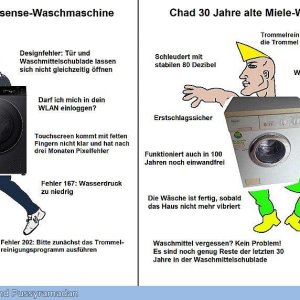 Wäschesäuberungsapparat