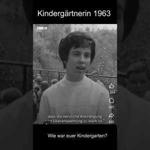 Kindergärtnerin 1963 #deutschland #retro