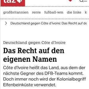 Ob sie wissen, was es auf Deutsch heißt?