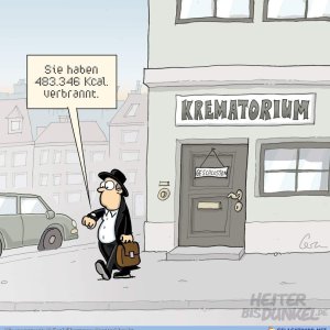 Mach einem Mann Feuer und ihm ist einen Tag lang warm
