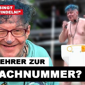 Das ganze Jesicht tätowiert und mit Eiern beworfen!