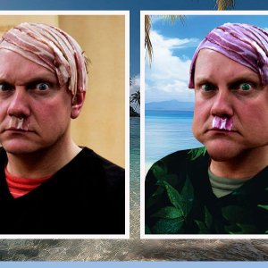 Der Schinken macht jetzt auch dieses Looksmaxxing
