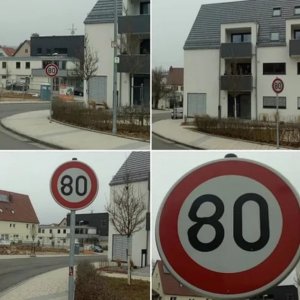 Wohngegendgrundgeschwindigkeit