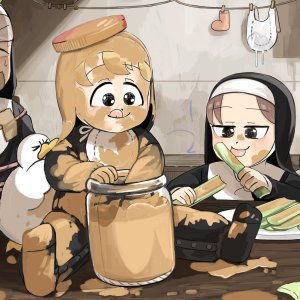 Erdnussbutternonnen