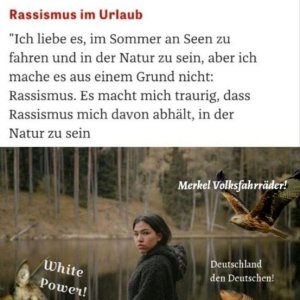 Nirgendswo ist man vor Rassismus sicher...
