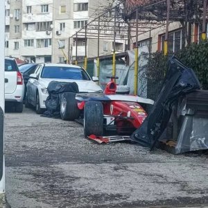 Ach da hat Schumi geparkt