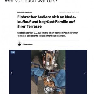 Kann man schon mal machen