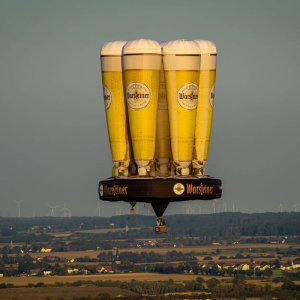 Deutscher Spionageballon über Russland gesichtet