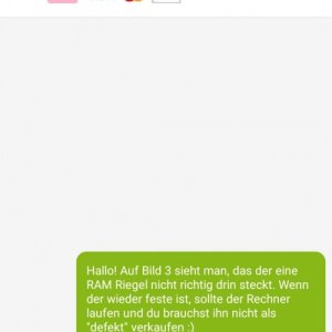 Ich wäre nicht so ruhig geblieben