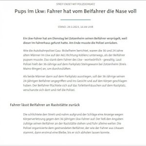 Ich wäre nicht so ruhig geblieben