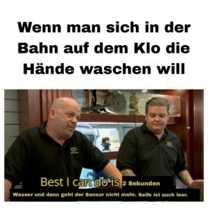 Könnte ich immer ausrasten