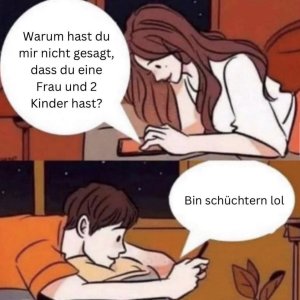 schüchtern