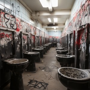 Deutsche Schultoiletten