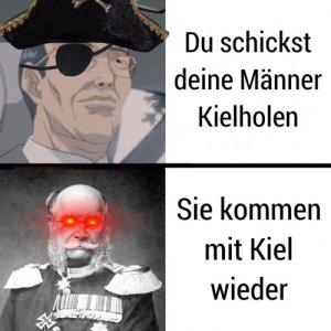 Konnte ja keiner mit rechnen