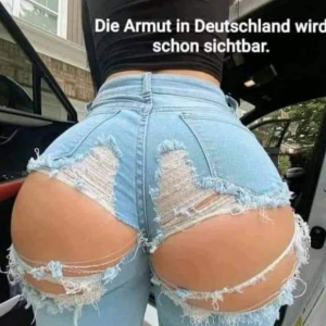 Die arme Frau