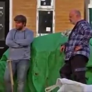 Unbekannter GWN'ler zum ersten Mal mit Arbeit konfrontiert