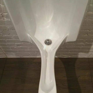 Pissoir für die Frau von heute