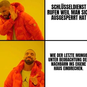 Aber genau so