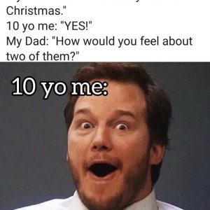 Kriegt man 2 mal Scheißgeschenke