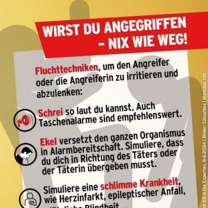Nicht stechen, bin blind