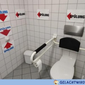 neulich auf der Toilettentournee
