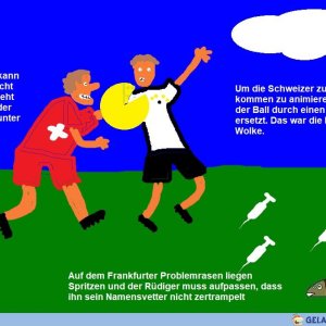 Mein Kick-Tipp: Deutschland:Schweiz 2:1