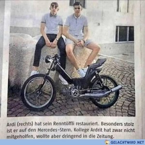 Ken und ich in jungen Jahren
