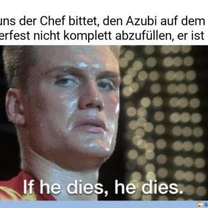 Dann ist das halt so