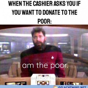Stop being poor