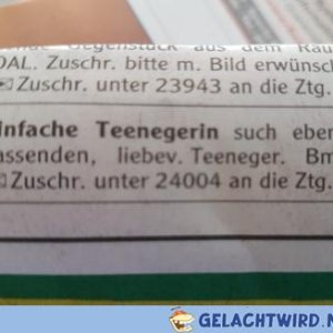 Junge N. auf Liebessuche