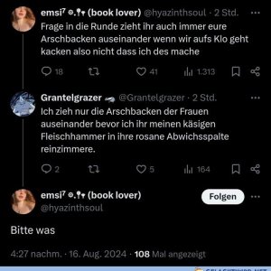 Wer von euch ist Grantelkrazer?