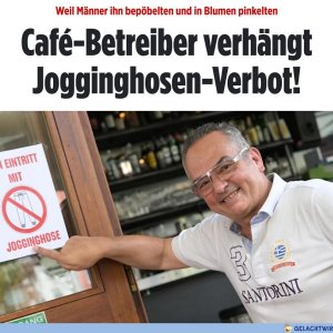 Wen er damit wohl meint?