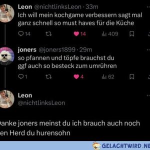 Ich wäre nicht so ruhig geblieben