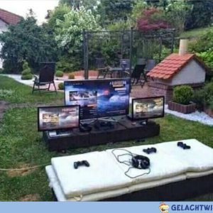 Draußen spielen