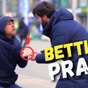 BETTLER PRANK / BITTE GEBEN EINE EWRO ENDGEGNER / ALAN BANG PRANK