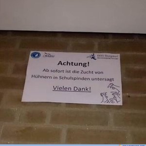 Nichts darf man mehr