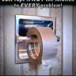 Duck tape is not the Answer