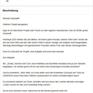 Bester Mann!