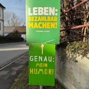 Grüner Humor