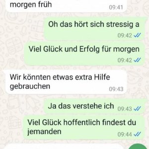 In der Beziehung ist Whatsapp echt der letzte Dreck