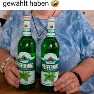 Das Volk trinkt grün